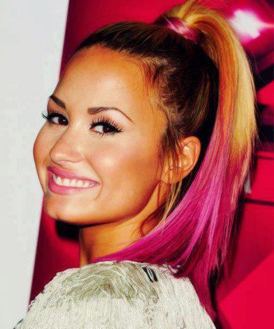 Demi Lovato S Pink Ombre Hair