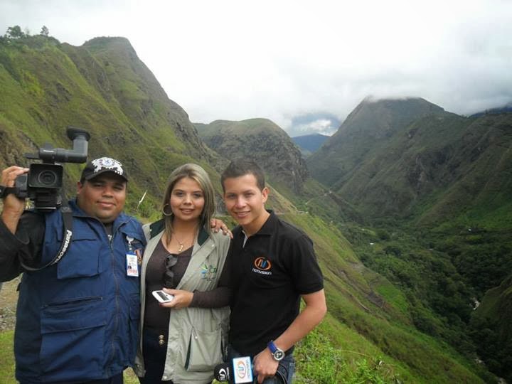 Cubriendo la II Correría Ciclomontañistica Ruta Andina Macizo Colombiano.