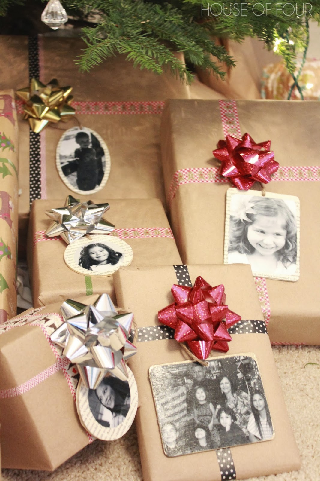 HOUSE OF FOUR gift giving and wrapping