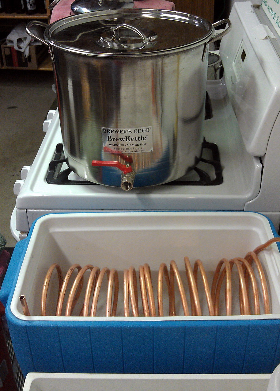 The Screwy Brewer Low Cost DIY Wort PreChiller