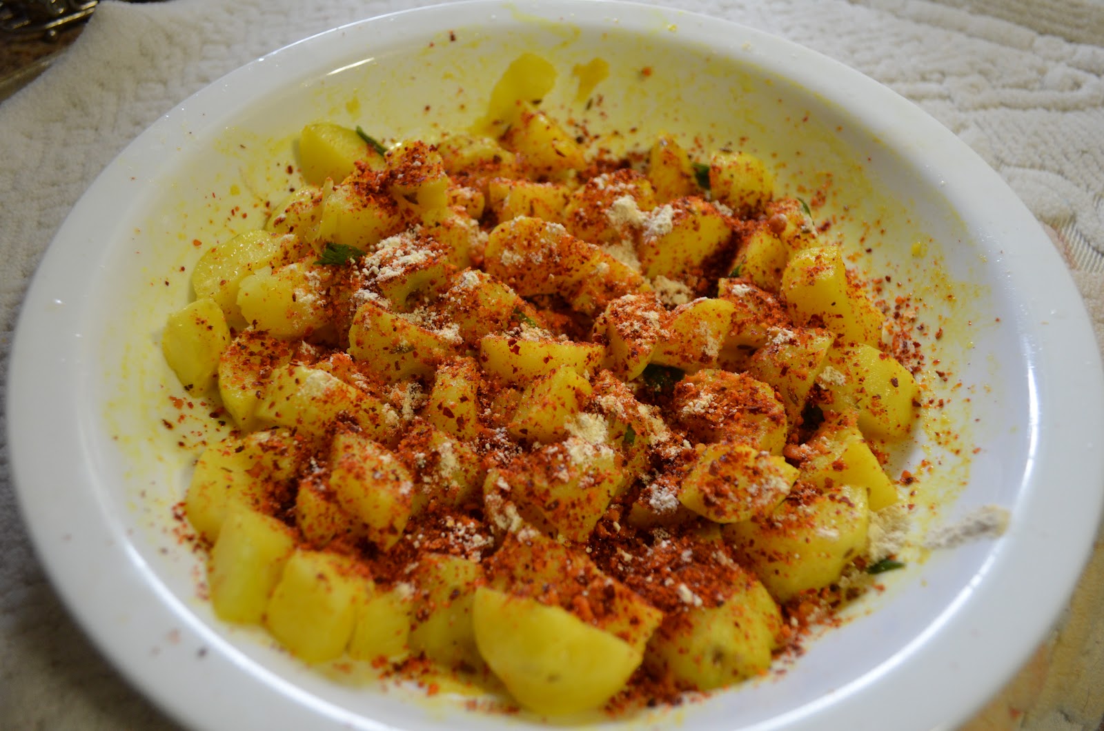 Potato Fry(Microwave Oven Method) Nalini'sKitchen