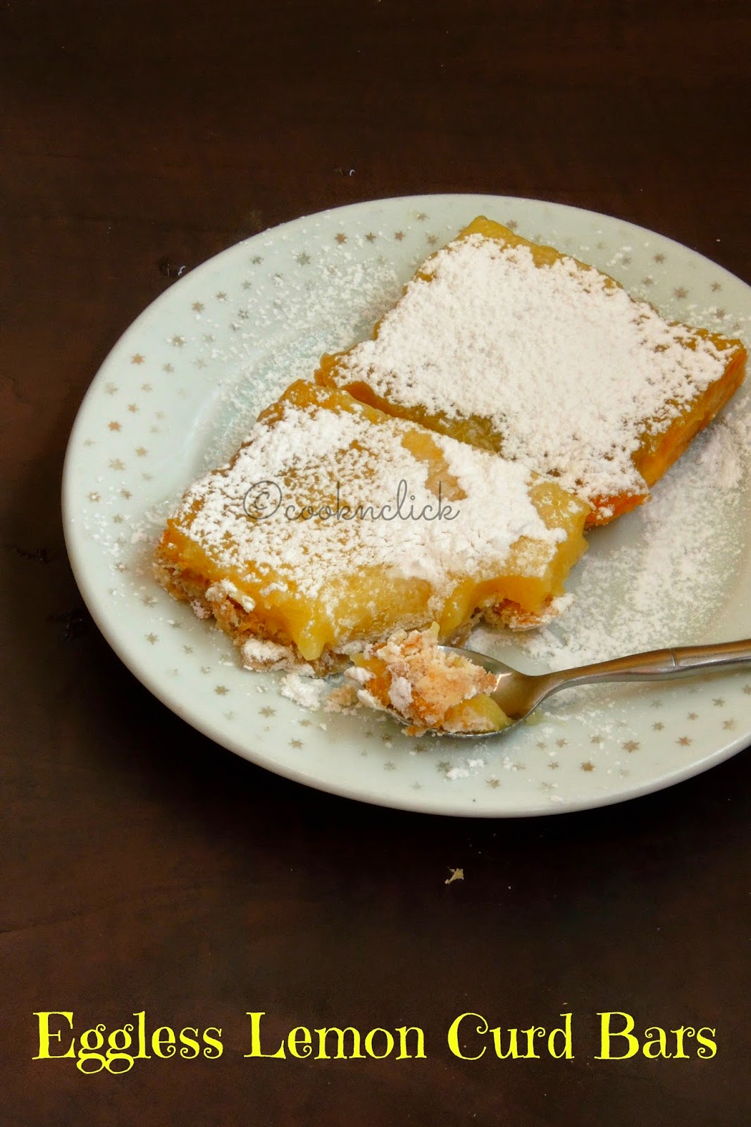 Eggless Lemon Curd Bars Cook N Click