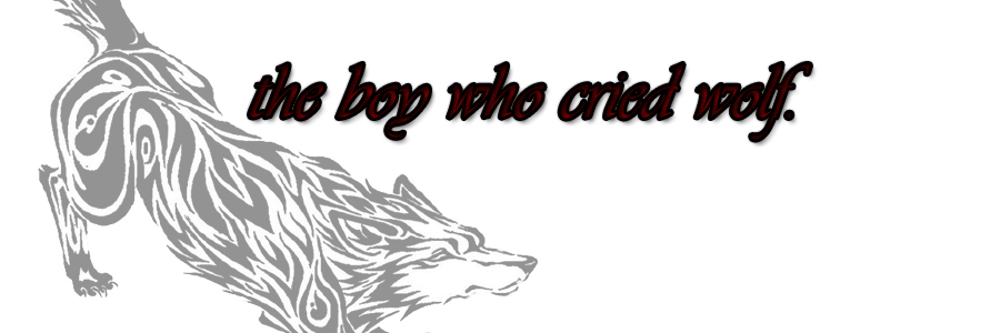 the boy who cried wolf