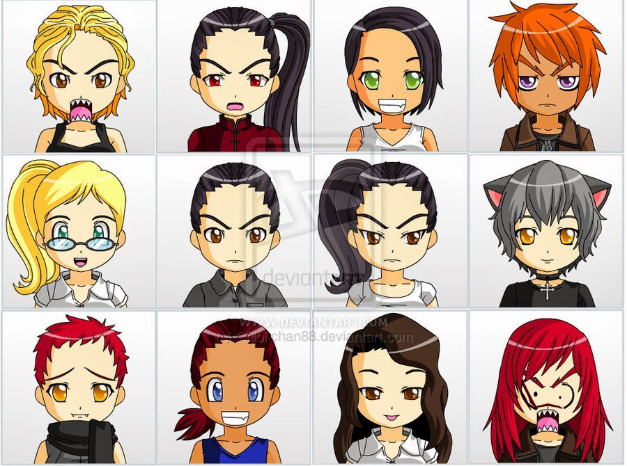 Anime Faces Different Expressions Emotions Chibi How To Draw
