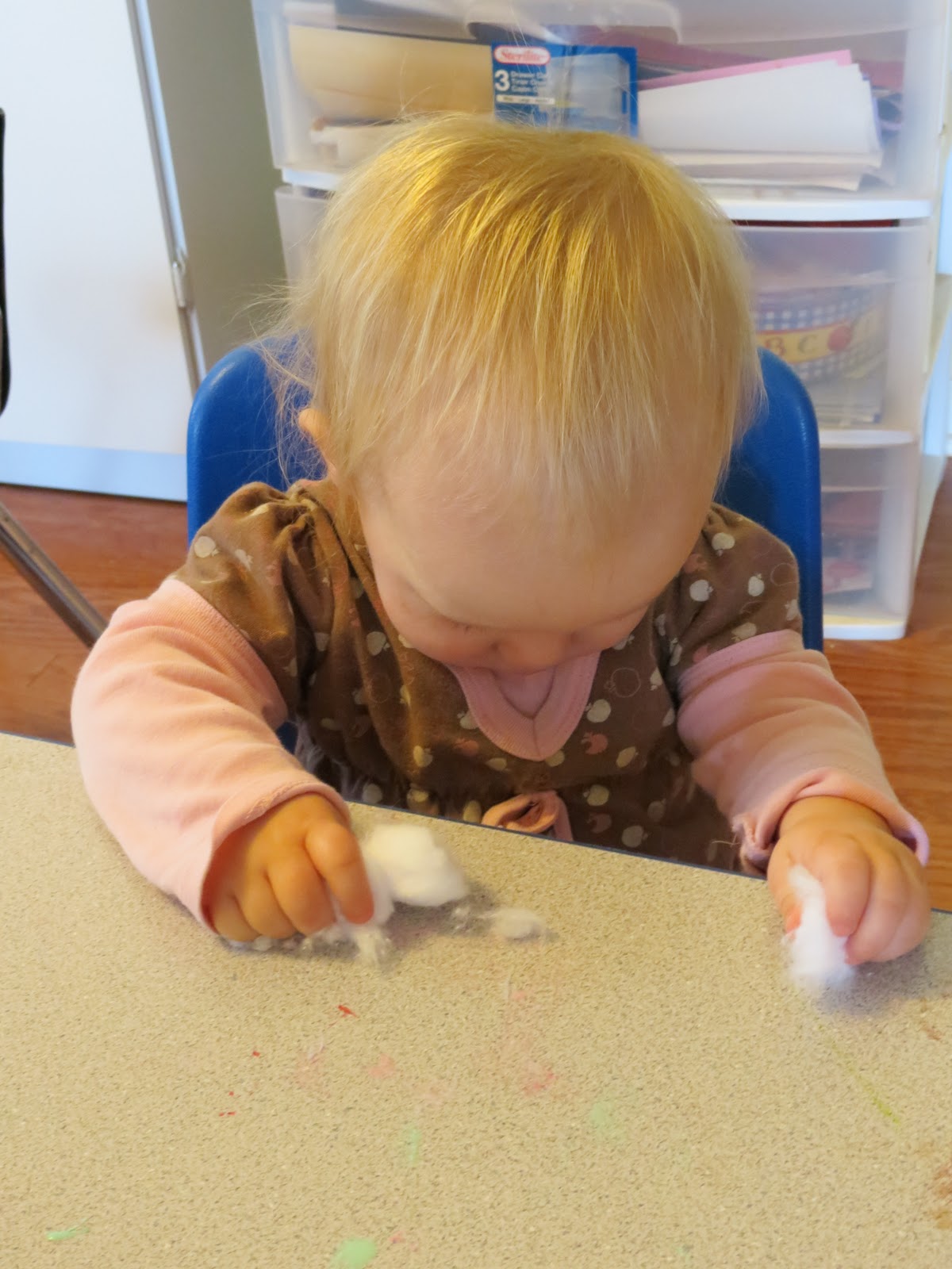 Kozy Kids Family Childcare Paint, Glue and Cotton Balls