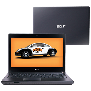 Acer Aspire 14 Laptop featuring Intel Pentium T4500 Processor (AS4733Z