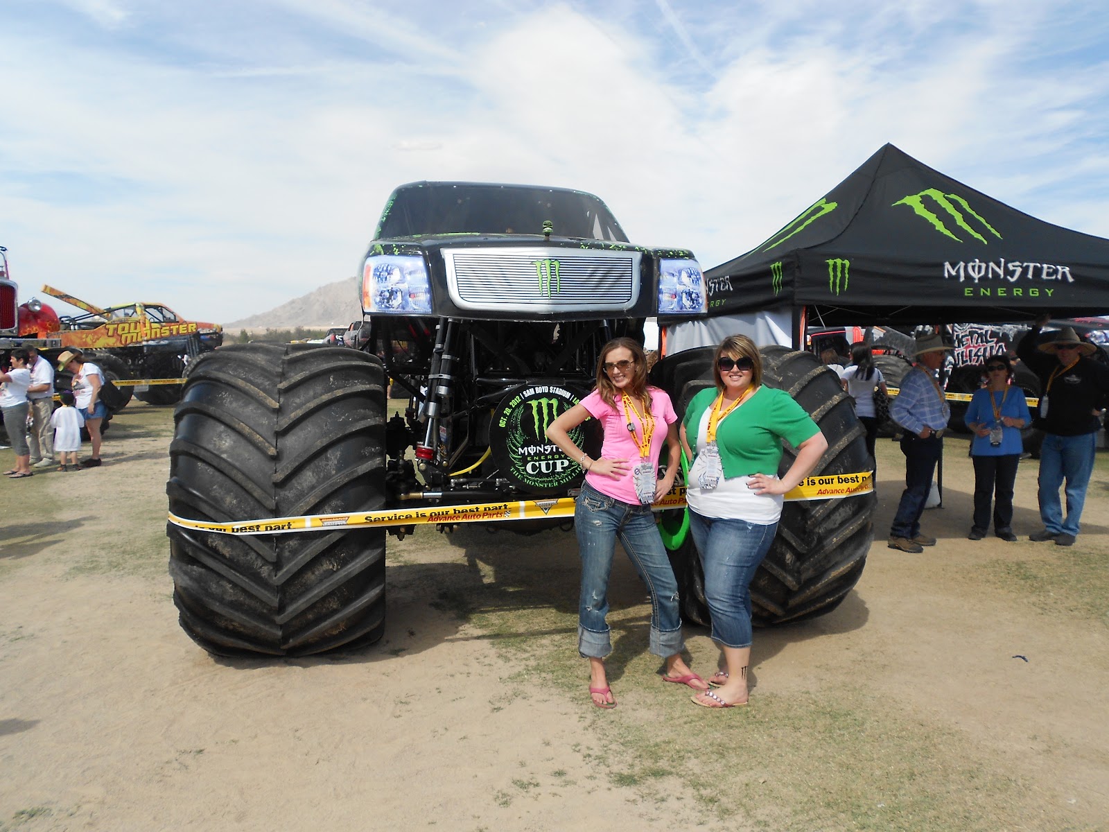 Megan: I just like Monster Trucks
