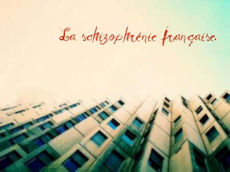 La schizophrénie française.
