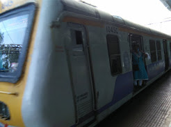 The Mumbai local train from Sewri to Tilak Nagar station