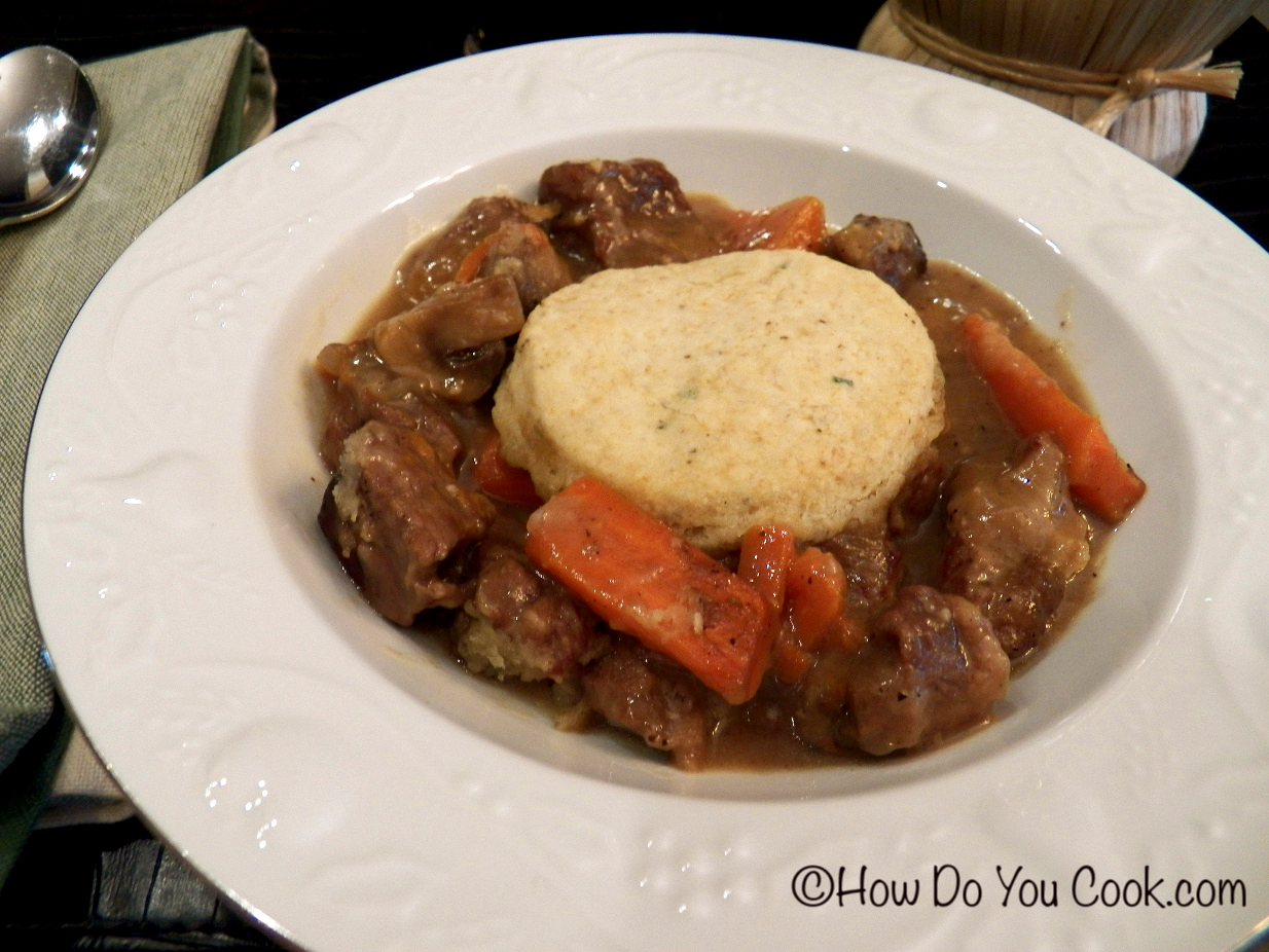 How Do You Savory Beef and Ale Cobbler