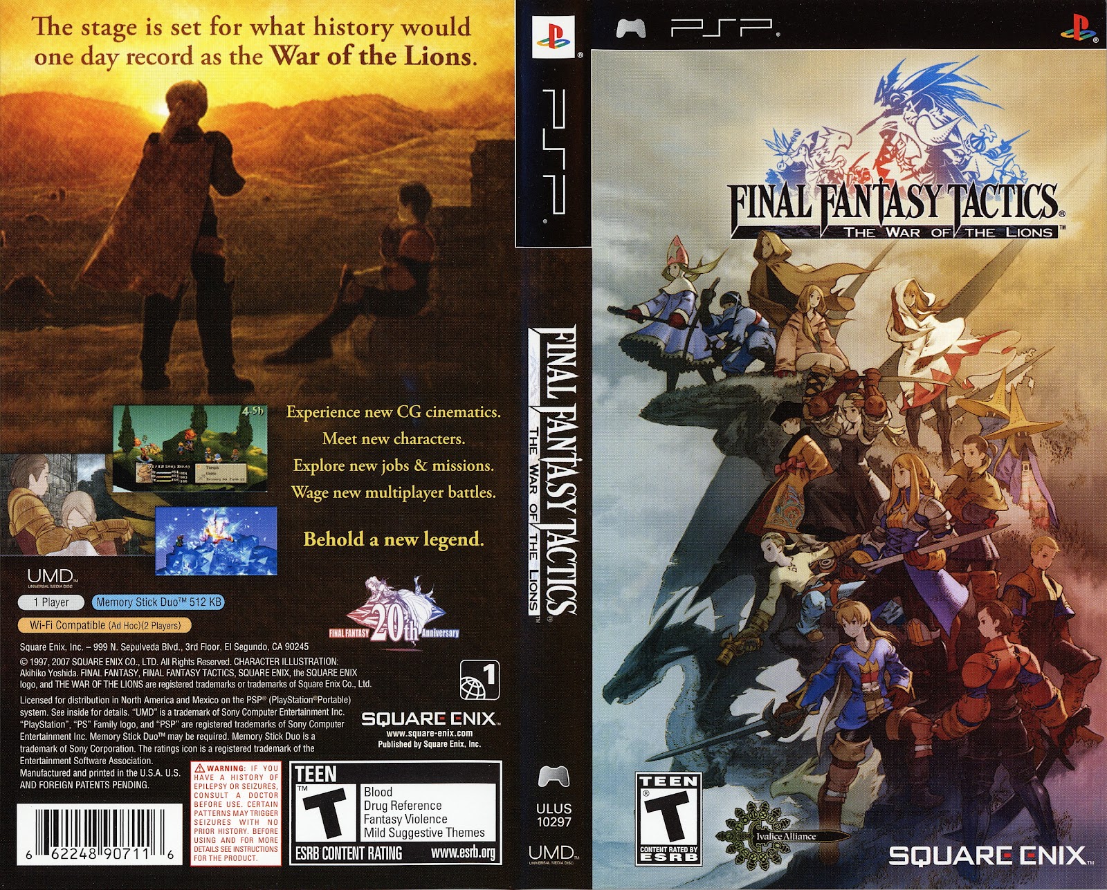 cwcheats final fantasy tactics war of the lions cwcheats final fantasy tactics war of the lions