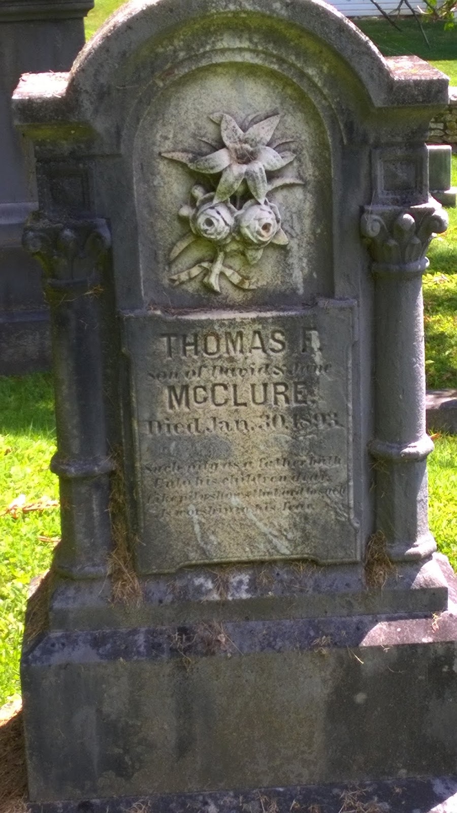 Tombstone Tuesday Thomas McClure