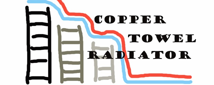 COPPER TOWEL RADIATOR