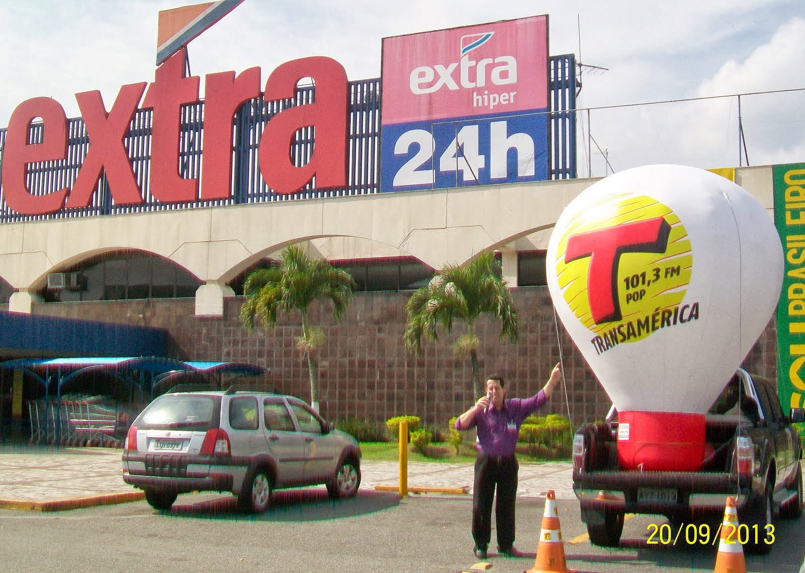 Locutor do Extra Barra da Tijuca