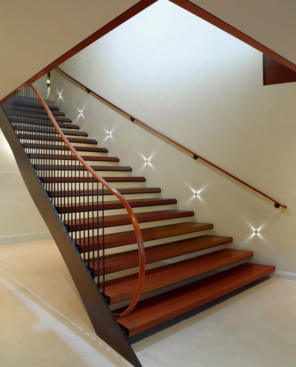 Modernos diseños de escaleras iluminadas | Ideas para decorar, diseñar