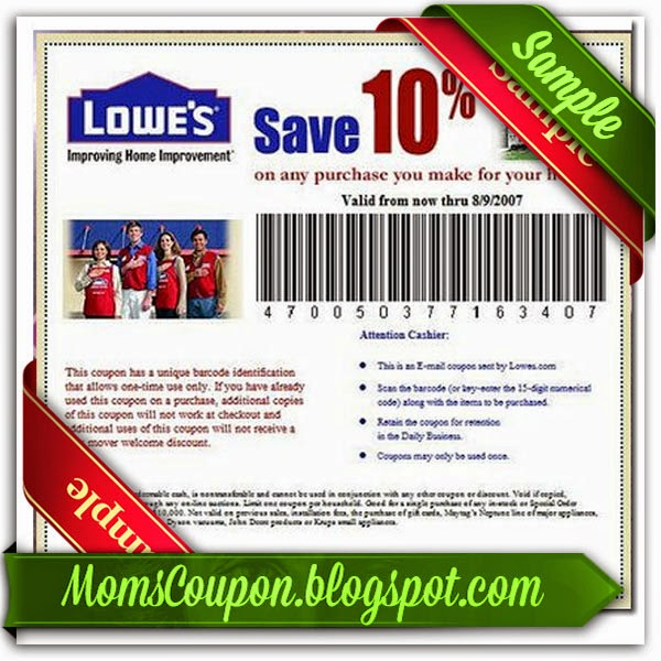 Great Deals Using Free Printable Lowes Coupons Free Printable Coupons 2015