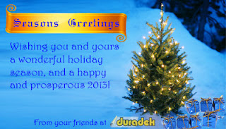 Duradek wishes you and yours a wonderful holiday season and a happy and prosperous 2013!