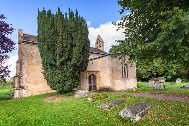 Medieval church in the Oxfordshire Cotswold village of Kelmscott by Martyn Ferry Photography