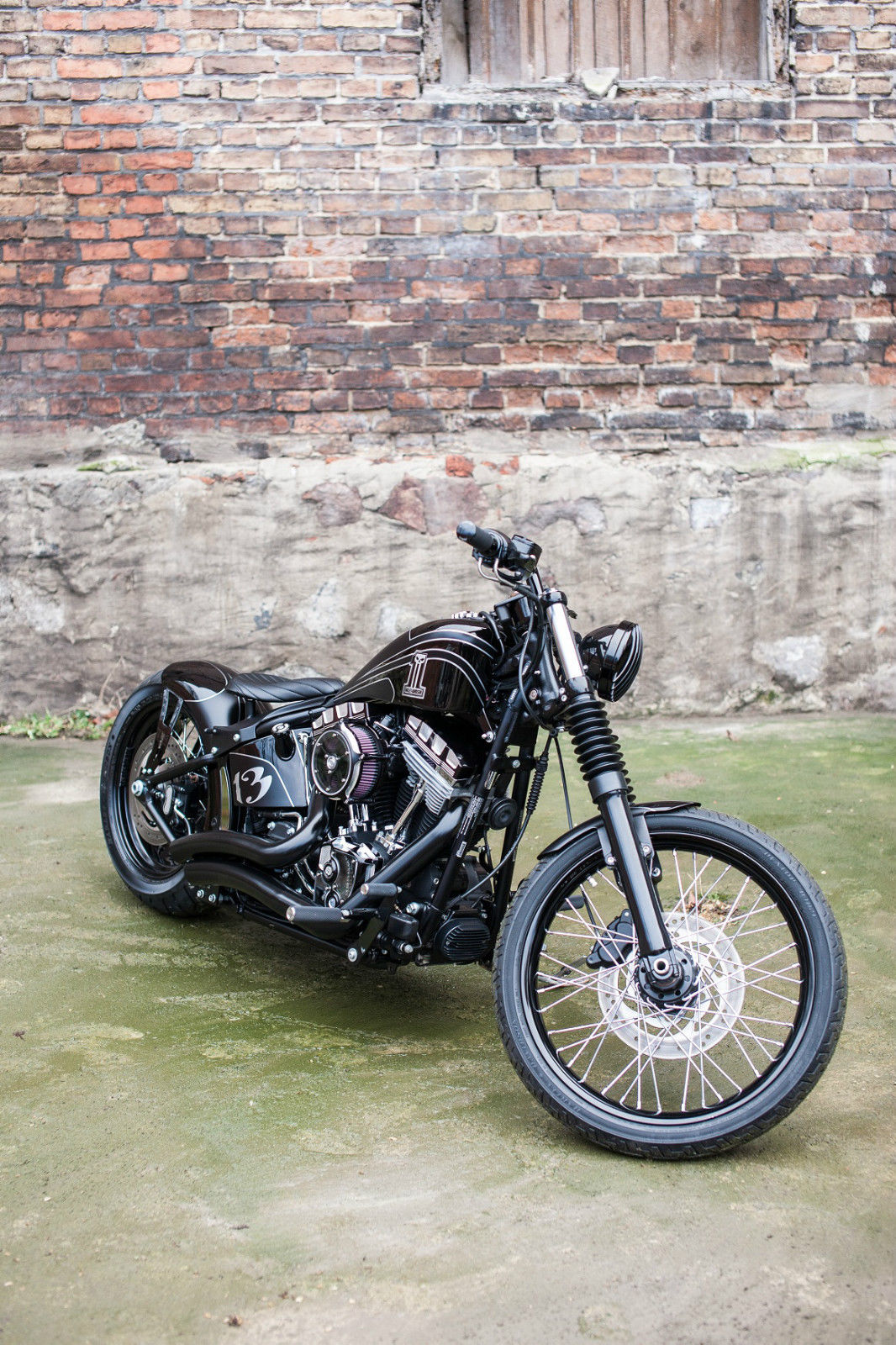 Hell Kustom Harley Davidson Softail By Nine Hills Motorcycles