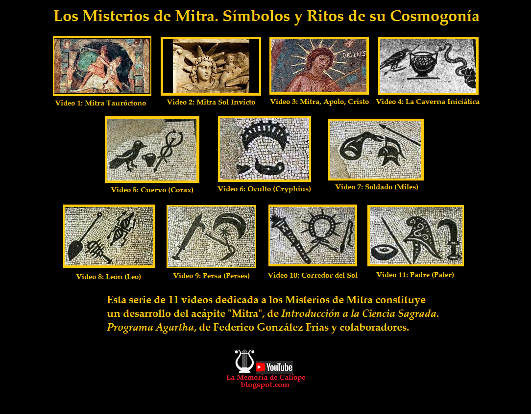 Los Misterios de Mitra. Serie Completa de 11 Vídeos