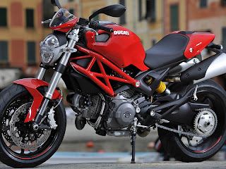 ducati motorcycle is very sweet