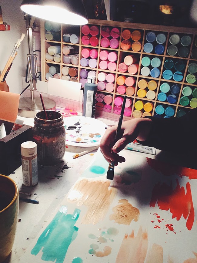 WILDFLOWERS BLOG PAINT LIFE