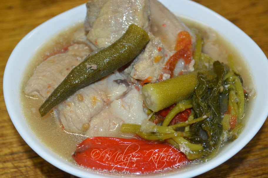 Mely's kitchen Pork Sinigang sa Miso