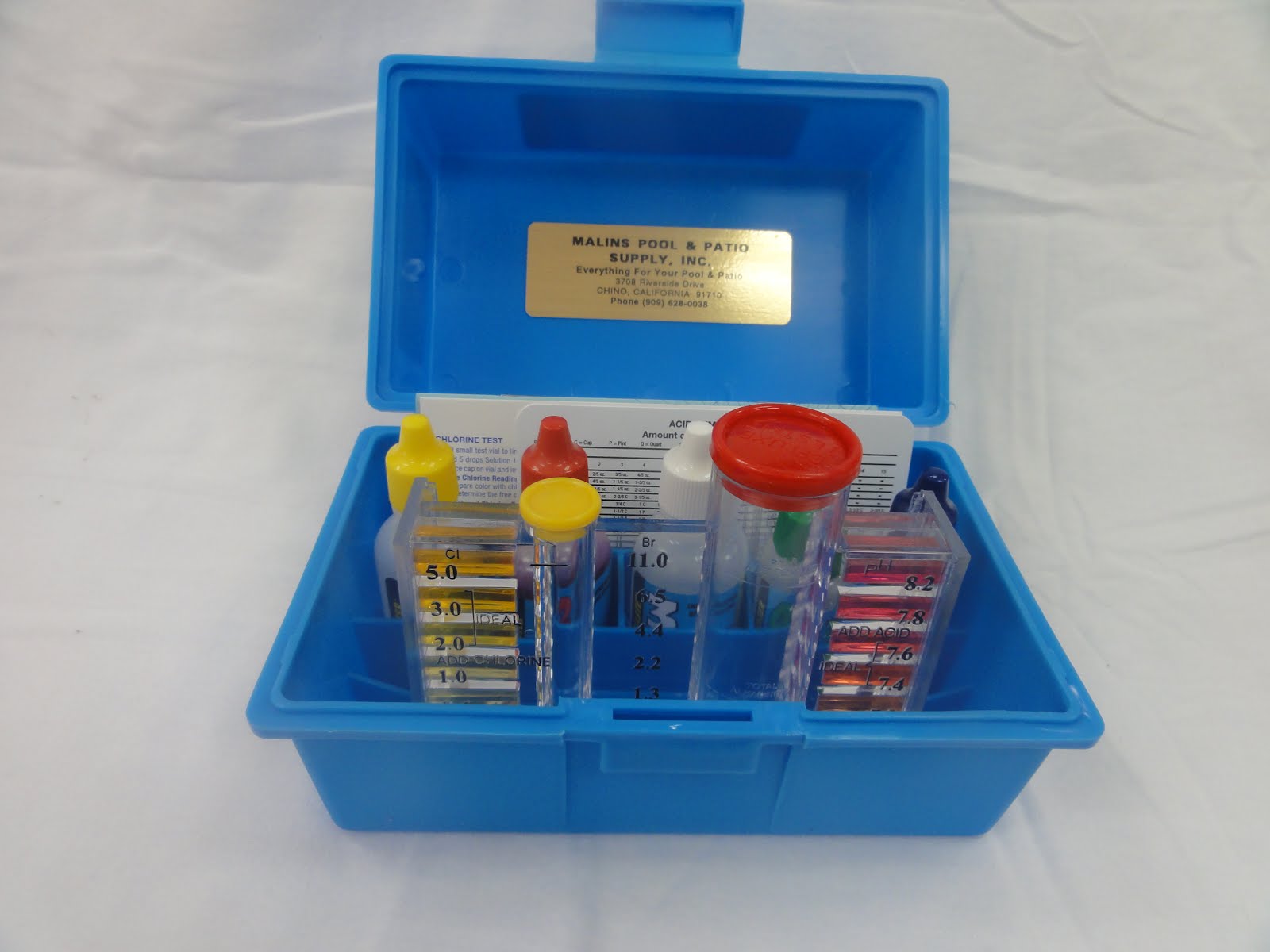 Malins Pool & Patio Supplies, Inc. How do I test my swimming pool water?