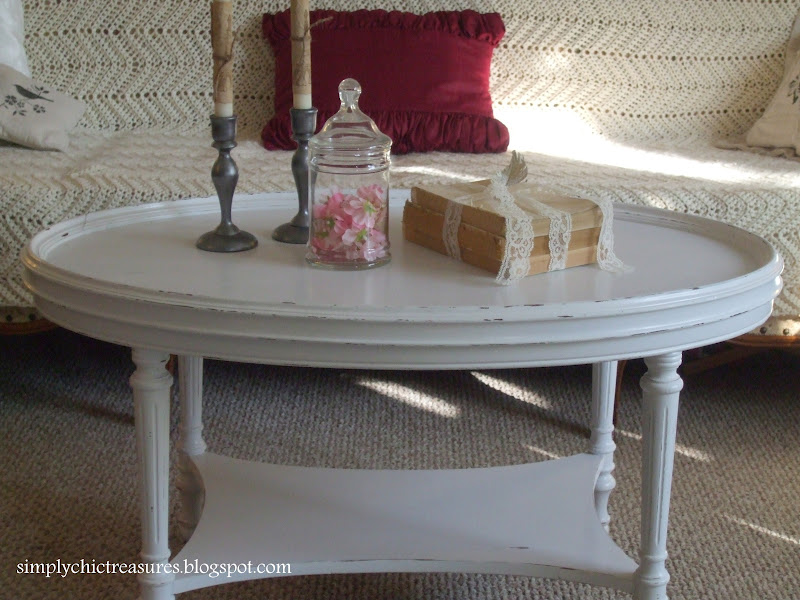 simply chic treasures White Coffee Table