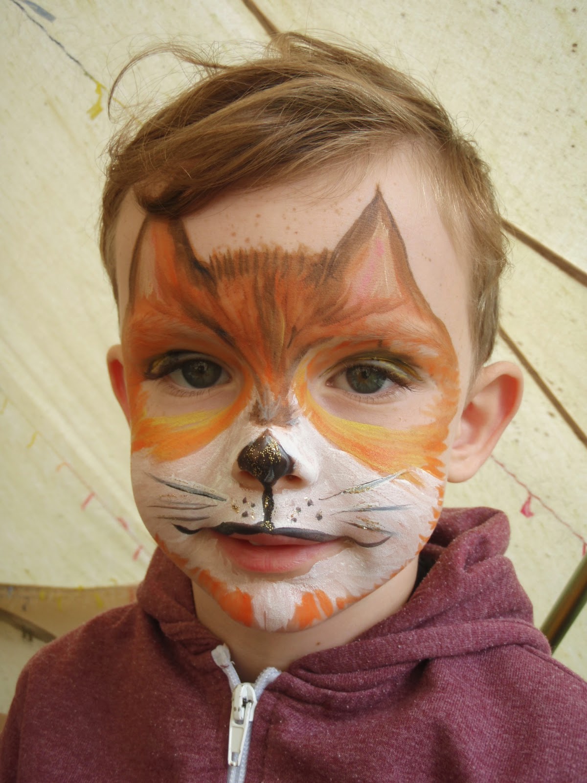 Nix in Nature Face Painting at Cobleland