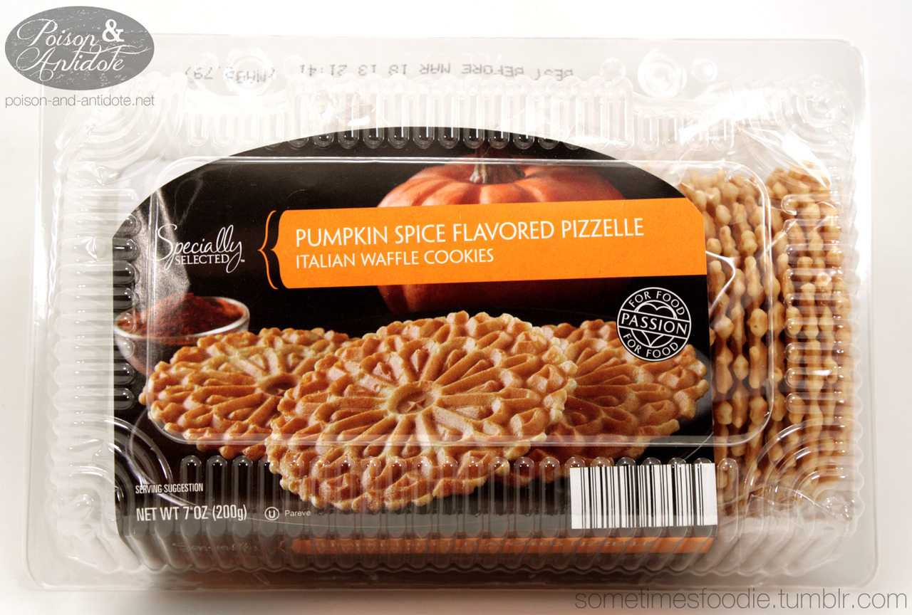Sometimes Foodie Pumpkin Spice Pizzelles Pumpkin 2012 Haul