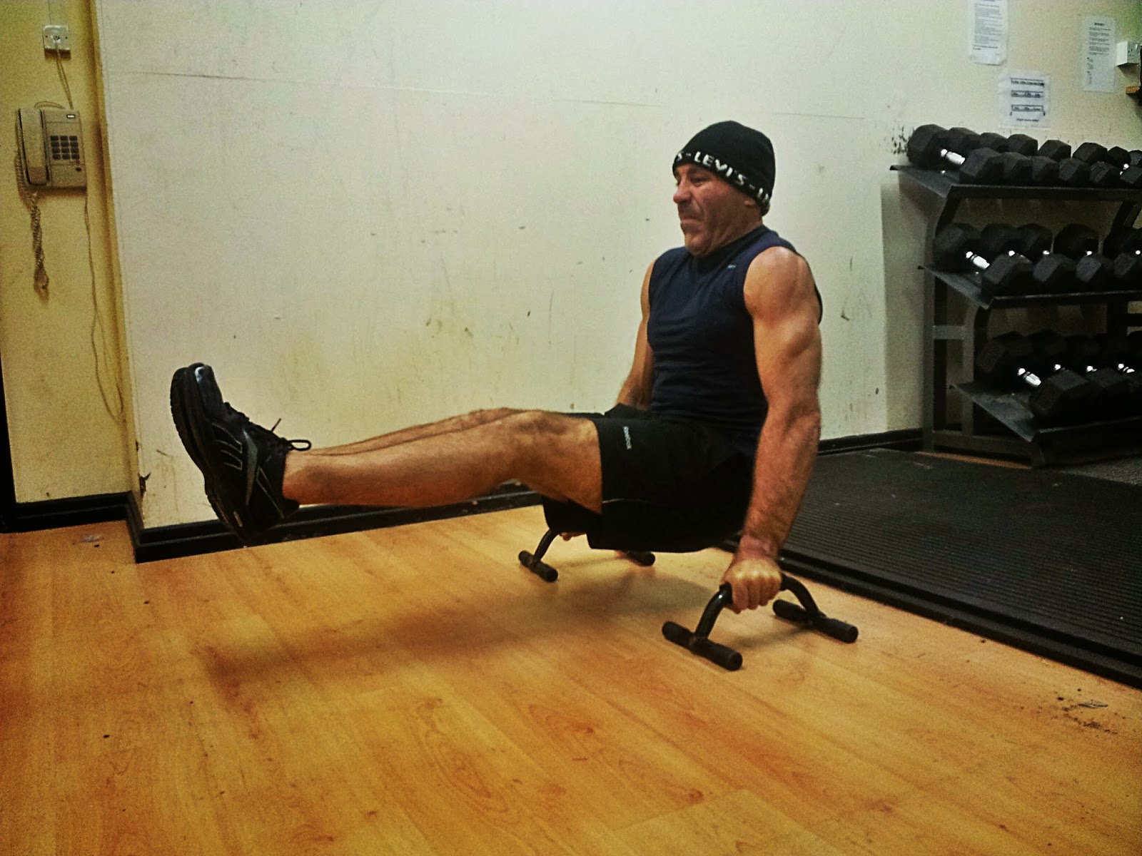 L Sit Parallette Bars Workout Parallettes Decathlon Parallette