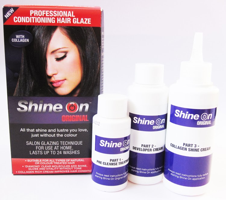 Haircare Review Shine On Original Conditioning Hair Glaze & Colour