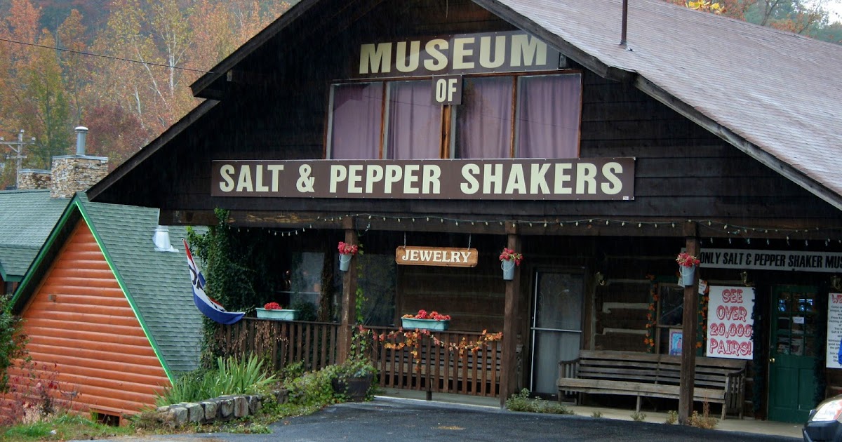 What a Weird Wacky and Wonderful World! Gatlinburg,TN Salt & Pepper