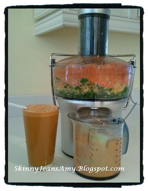Skinny Jeans Amy Recipe Juicing Carrots & Parsley