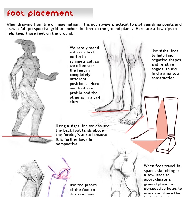 Drawsh Foot placement