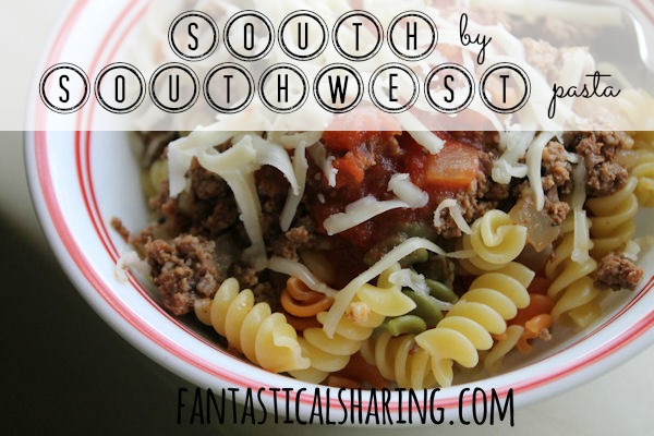 South by Southwest Pasta | A little #beer and smoked paprika go a long way in this #recipe | www.fantasticalsharing.com