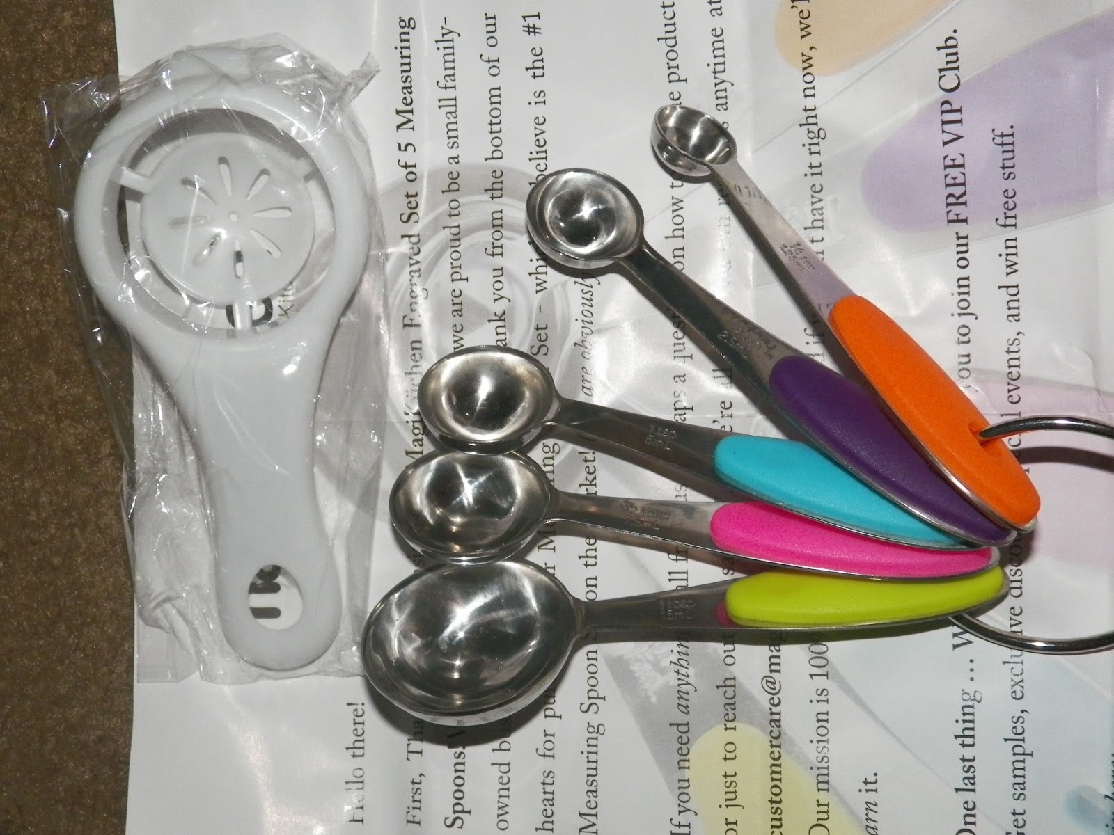 measuring cups and spoons