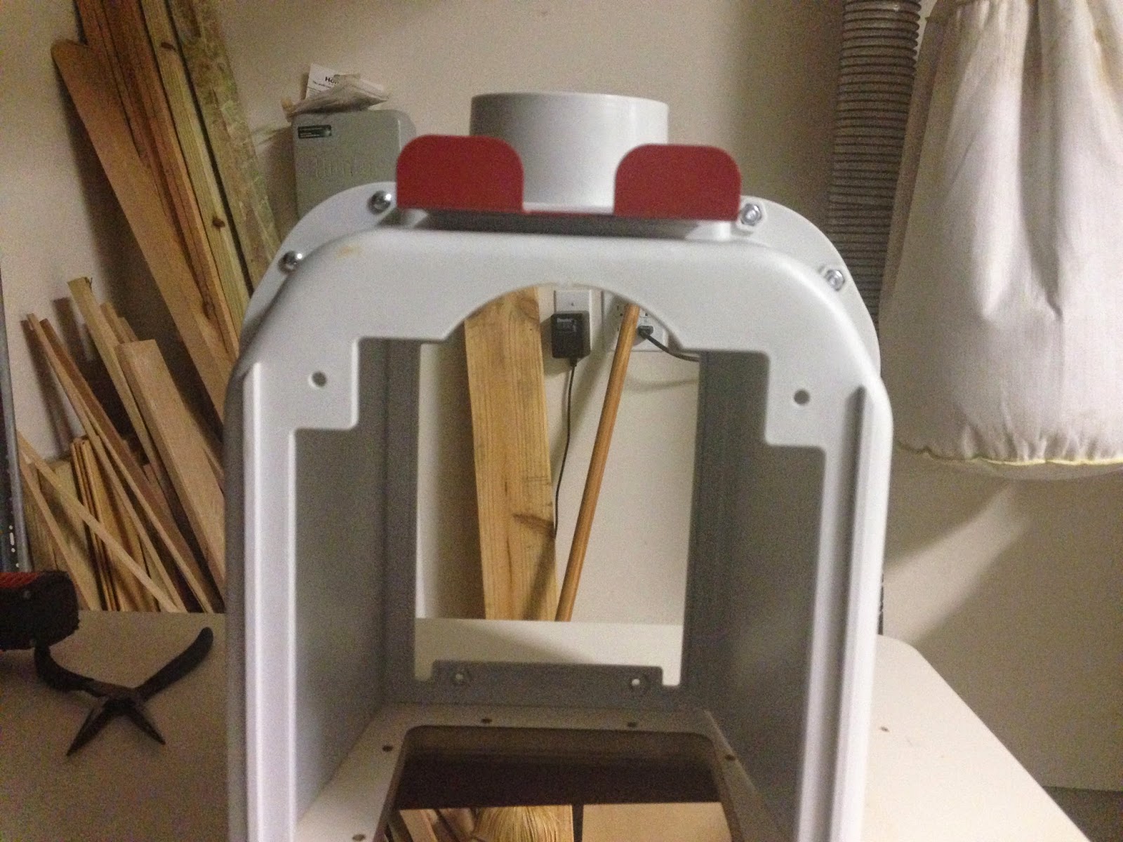 Wood, Tools and Thoughts Installing the Incra Cleansweep Dust Collector