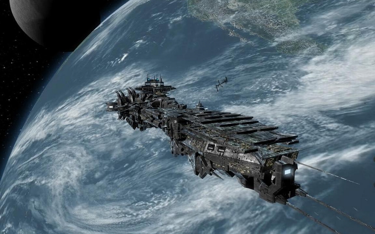 [Obrázek: Large-Spaceship-In-Earth-Orbit-1280x800.jpg]