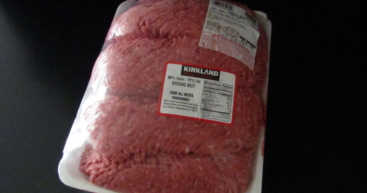 Smells Like Food in Here Costco Ground Beef