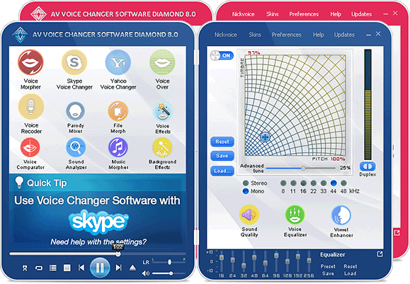 AV Voice Changer Software Diamond AV Voice Changer Software Diamond 8.0