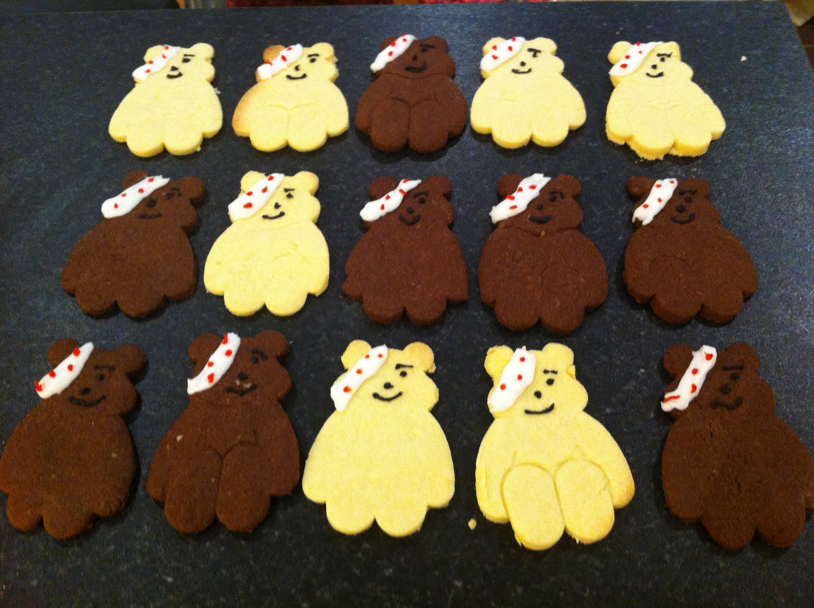 For Goodness Bake Pudsey Bear Biscuits (Gluten Free)