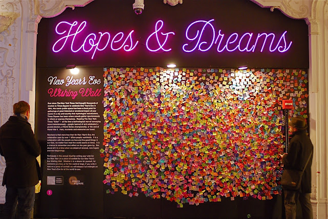 NYC ♥ NYC: World's New Year's Eve Wishing Wall and the ...
