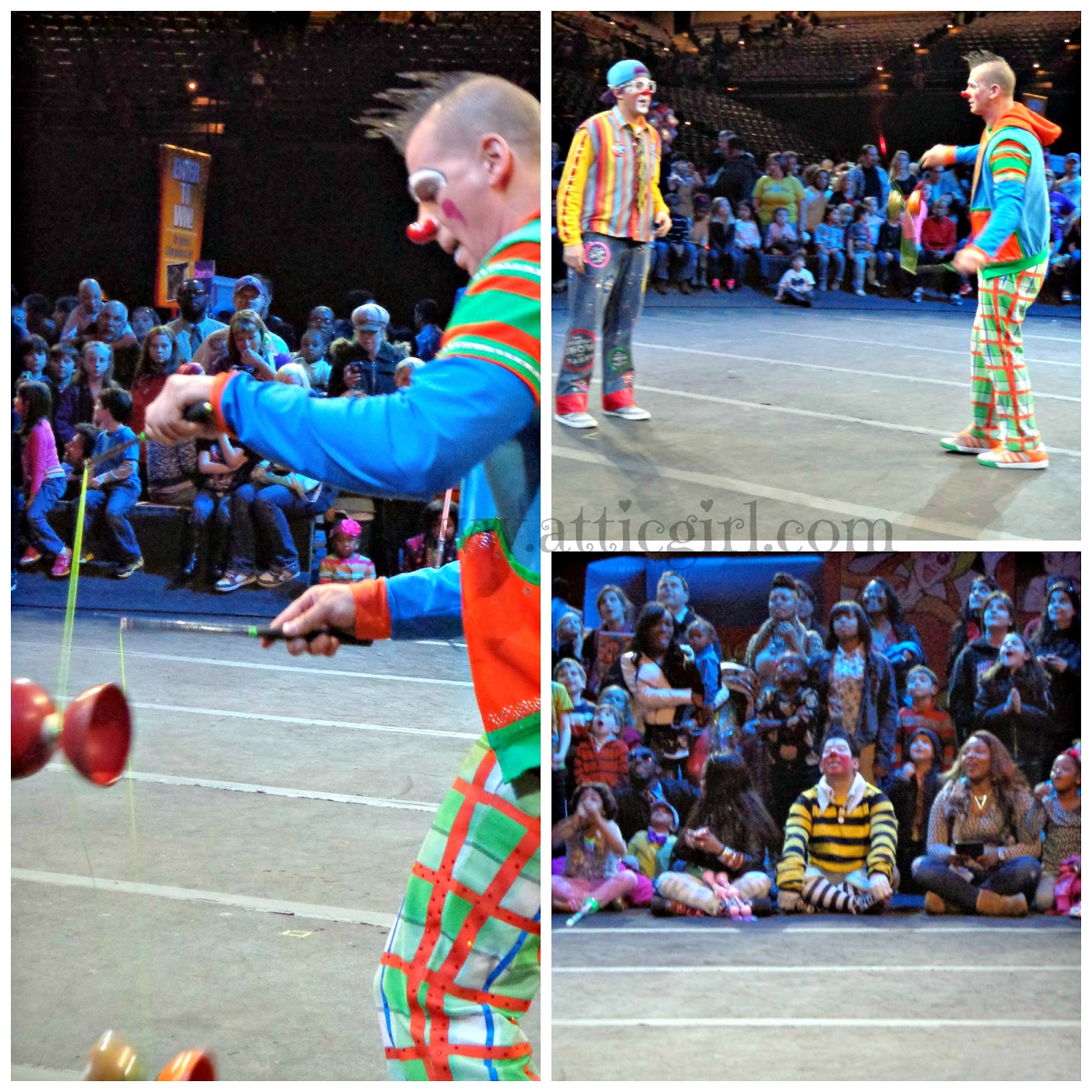 A Night at the Circus in Baltimore ad The Attic Girl