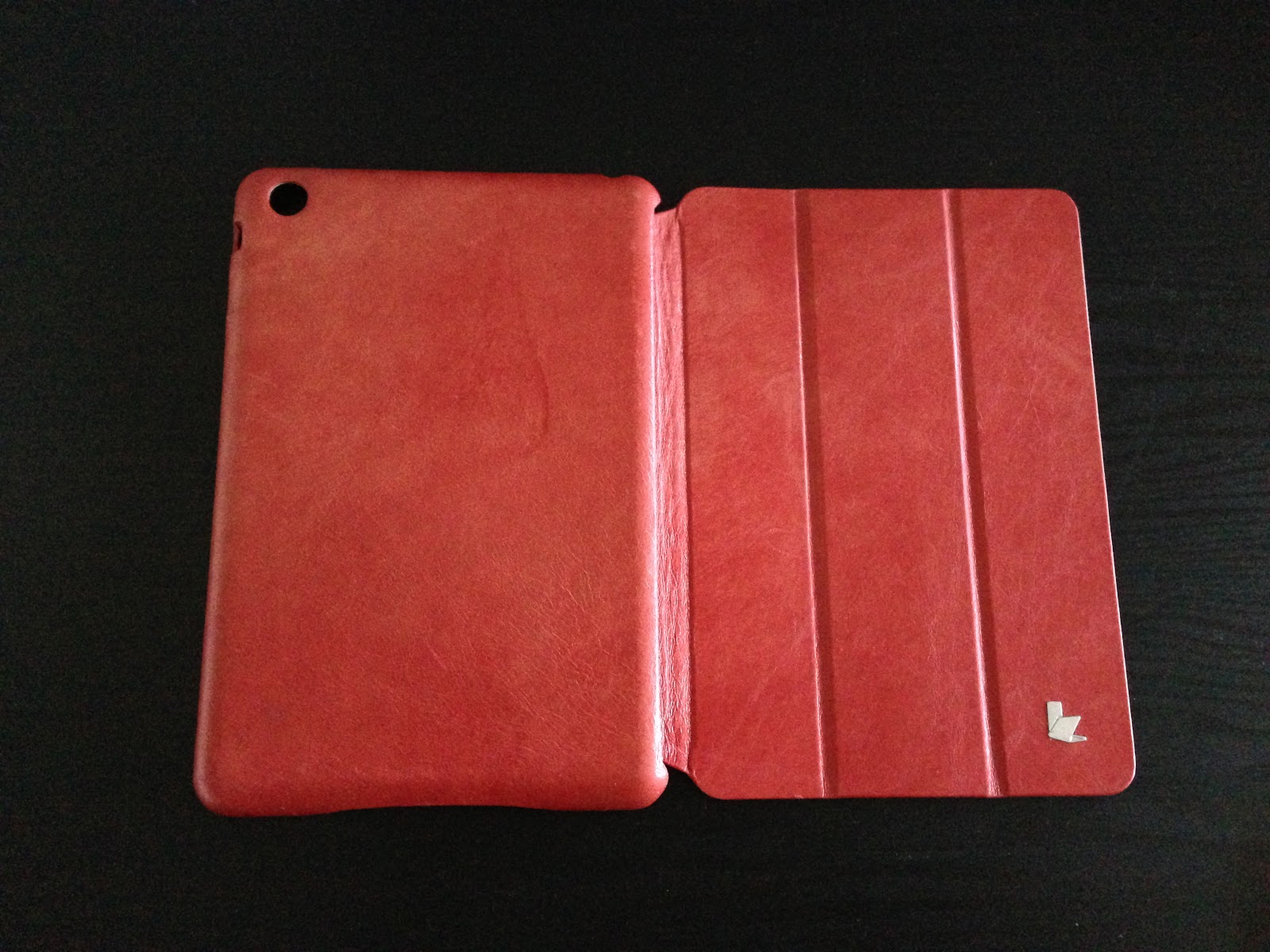 HIROTOの林檎大好きBlog ipad mini JISONCASE 最高級 本牛革 ビンテージ レザー スマートケース