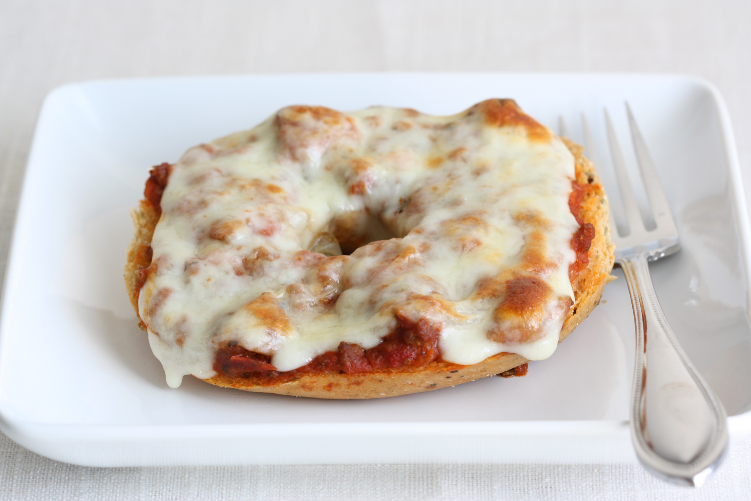 That Winsome Girl Homemade Pizza Bagels