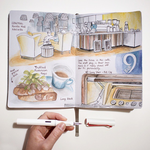 The Journal Diaries Elaine's Sketchbook Seaweed Kisses Bloglovin’