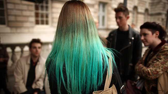 Green Tinted Hair Dye - wide 1