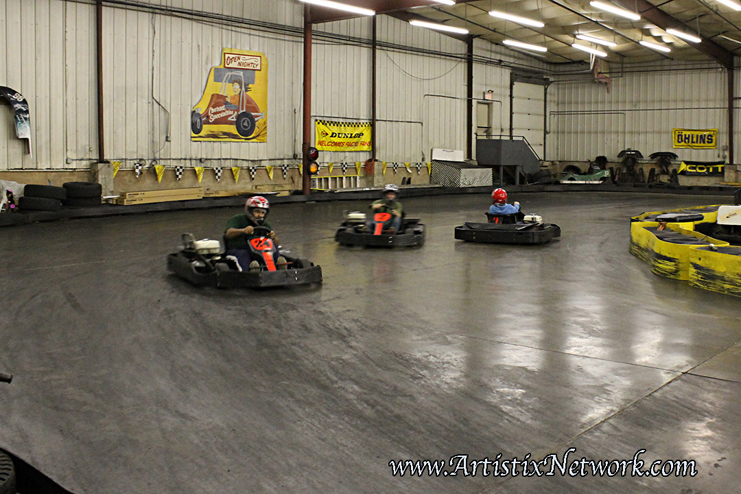 South Dakota Photo Flags and Wheels Indoor Racing
